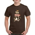 thumbnail image 1 of Barnyard Buds Iv. T-Shirt Men -Victoria Borges Designs, Male 3X-Large, 1 of 4