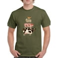 thumbnail image 1 of Barnyard Buds Iv. T-Shirt Men -Victoria Borges Designs, Male Small, 1 of 4