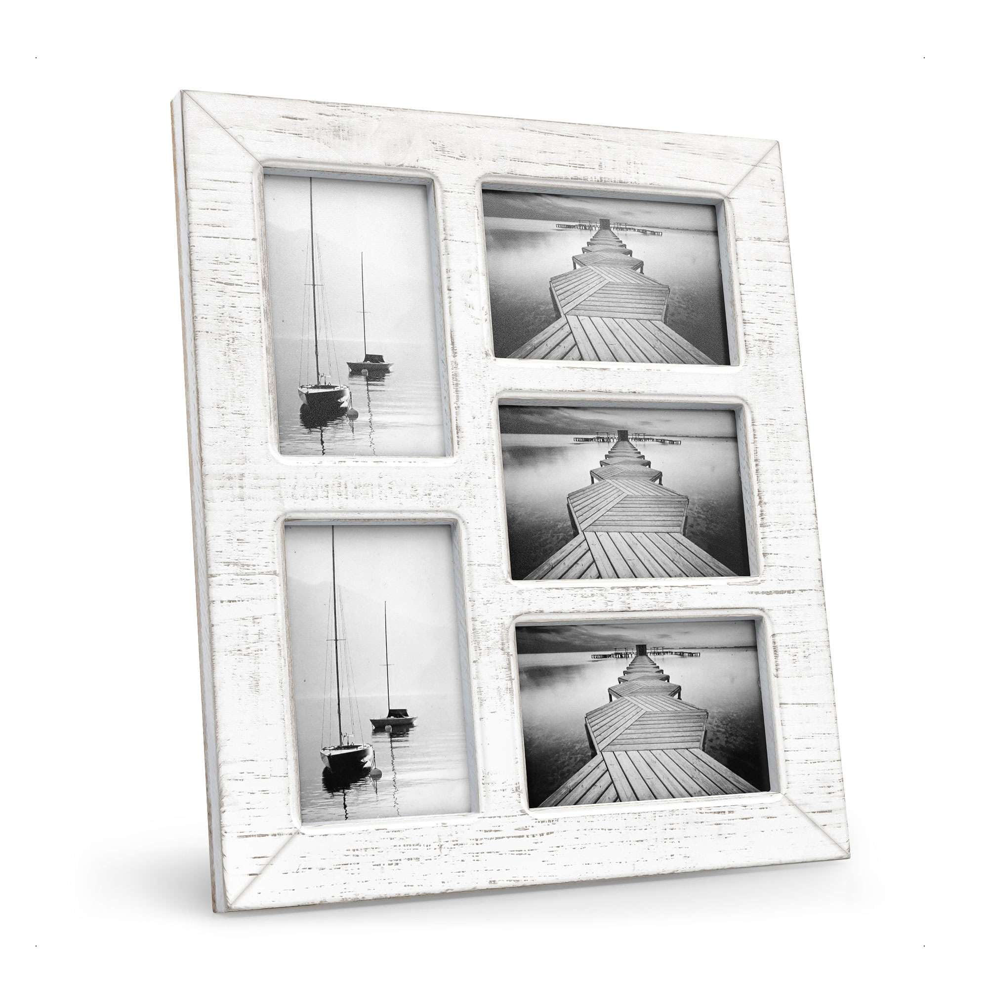 Barnyard Designs 4x6 Picture Frame, 5 Rustic Picture Frame 4x6 Frames