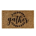 thumbnail image 1 of Barnyard Designs ‘Gather’ Doormat, Indoor/Outdoor Non-Slip Rug, Front Door Welcome Mat for Outside Porch Entrance, Home Entryway Farmhouse Decor, 30" x 17”, 1 of 8