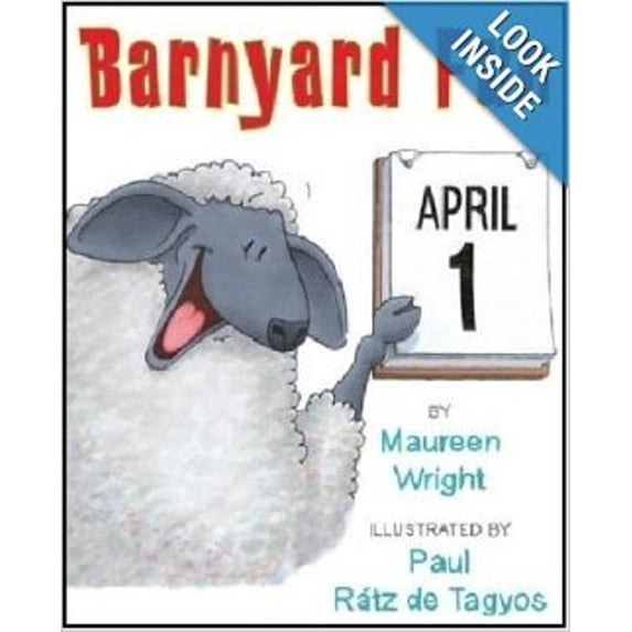 Pre-Owned Barnyard Fun by Maureen Wright Paperback ,Children's Books ,English