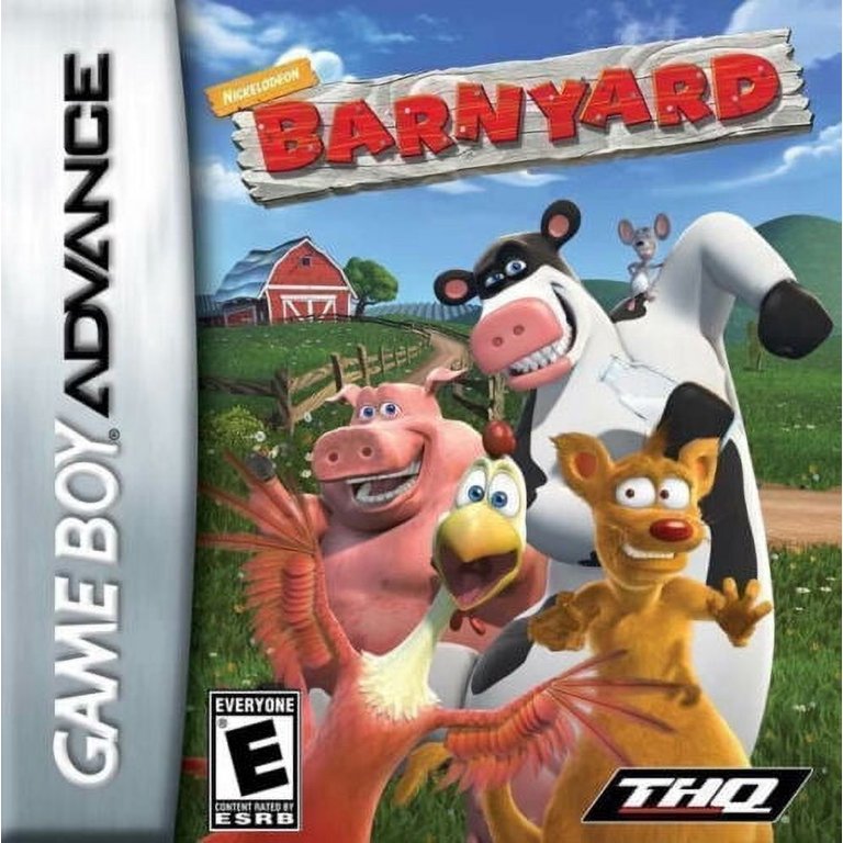 ゲームボーイアドバンス - GBA★BARNYARD 海外版 北米版 端子清掃済★箱付・説明書付・ソフト付 Barnyard GBA (Brand New Factory Sealed US Version) Game Boy