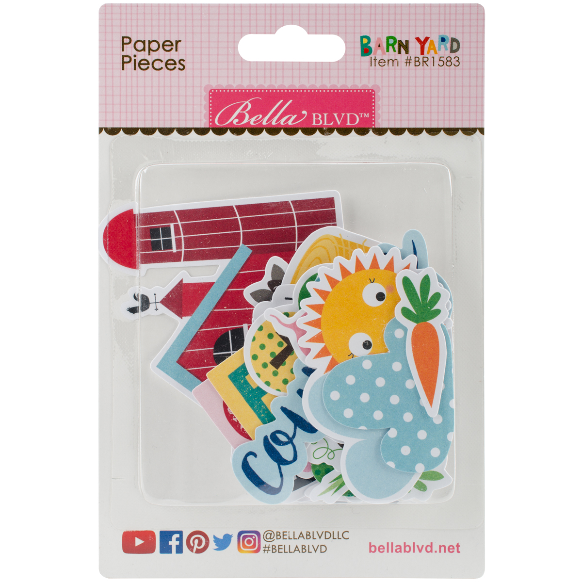Barnyard Paper Pieces Cardstock Die Cuts