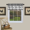 thumbnail image 1 of Barnyard Rooster Kitchen Window 14" Valance Curtain, 1 of 2