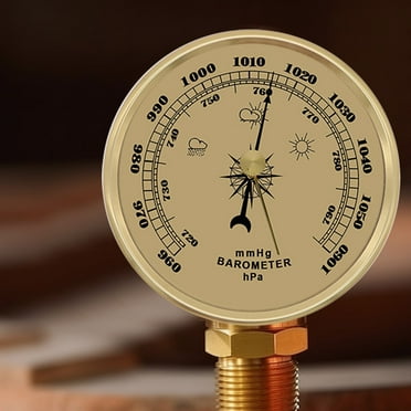 Barometer Clearance! Barometer Dial Type Barometer Barometer Indoor Weather Barometer Barometer in Home & Kitchen Barometer Gold