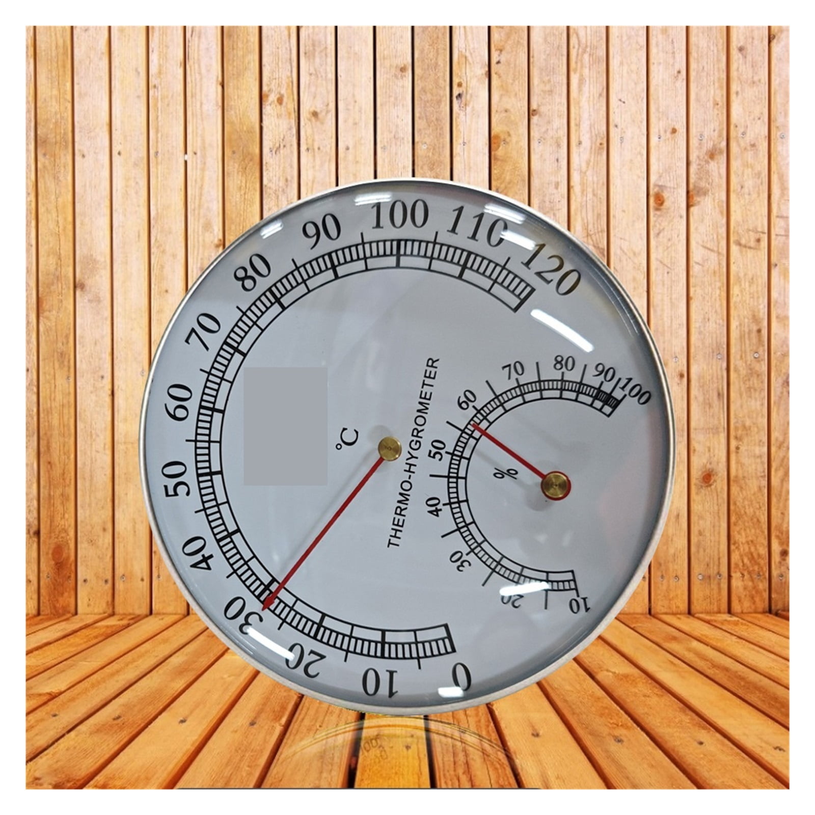 Barometer Hygrometer Thermometer Multiple Pointer Hygrothermograph for Steam Sauna Room ,Fast Response