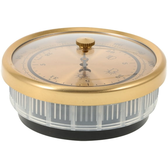 Portable Household Barometer with Dial Design for Multi use 2pcs 1 Set