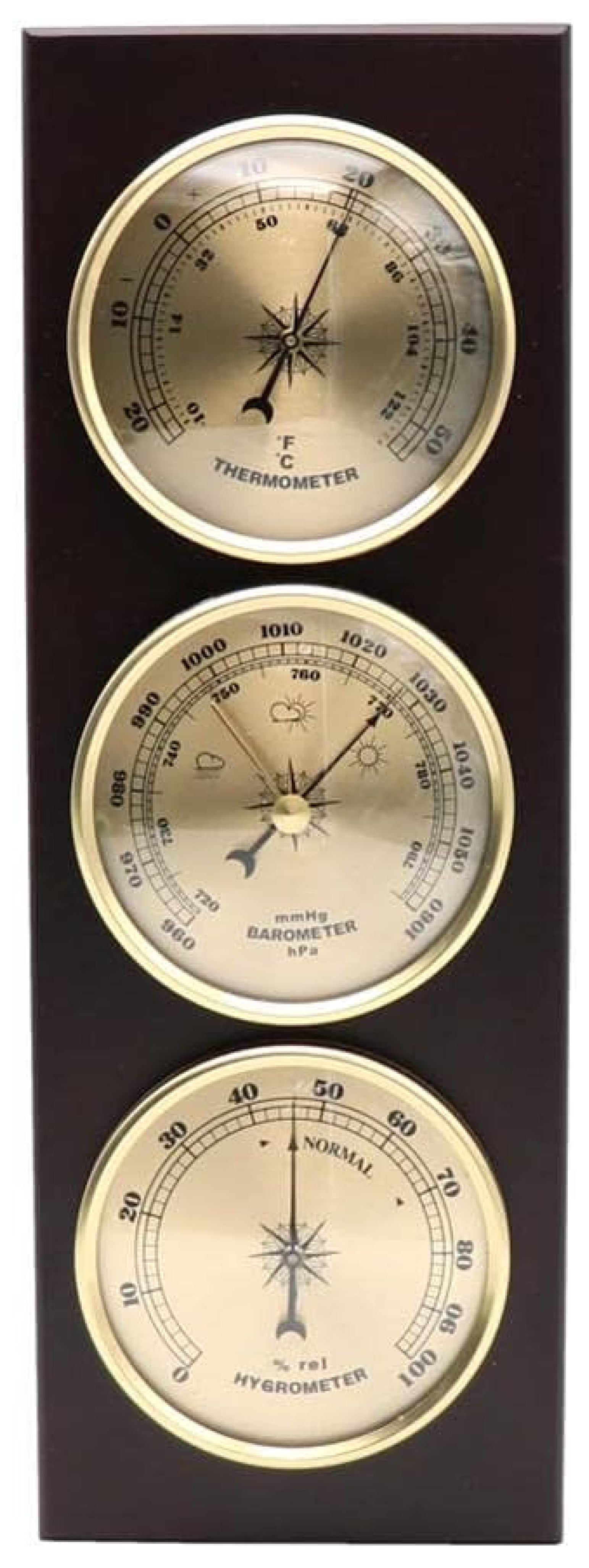 Barometer Thermometer Hygrometer,Barometer Indoor,Outdoor Barometer