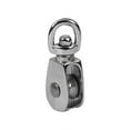 thumbnail image 1 of Baron 1 in. D Electro-Plated Iron Swivel Eye Single Eye Pulley, 1 of 2