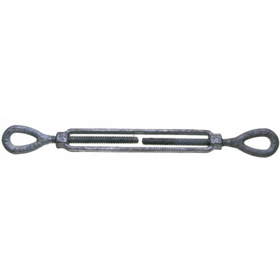 Baron 15-3/4X9 Forged Steel Eye & Eye Turnbuckles, 3/4" x 9", Galvanized