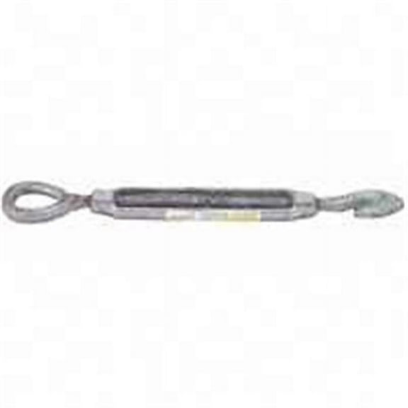 Baron 16-1-2X9 .5 x 9 Galvanized Hook & Eye Turnbuckle