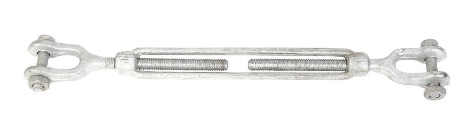 Baron Galvanized Steel Turnbuckle 3500 lb. cap. Baron Galvanized Steel Turnbuckle 3500 lb. cap.