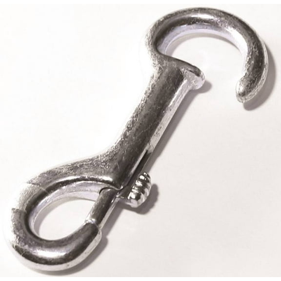 Baron 230 Snap Bolt Rigid Open Eye, Zinc Plated, 3/8"
