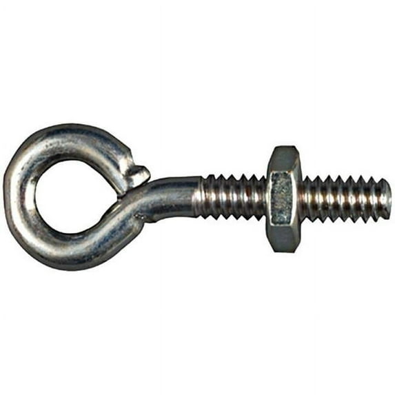 Baron 37801 0.37 x 3 in. Zinc Plated Eye Bolt - Pack of 10