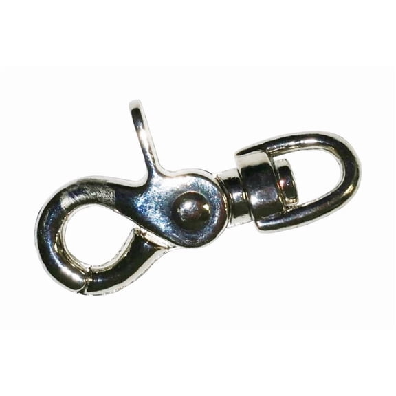 Baron 1/2 in. D X 2-1/2 in. L Nickel-Plated Steel Trigger Snap 40 lb