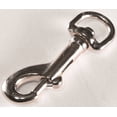 thumbnail image 1 of Baron 1241893 . 37 inch Bolt Snap Nickel Round Eye Swivel, 1 of 2