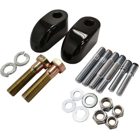 Baron Custom Accessories BA-7416-01B Handlebar Riser Adapters/Extensions - Black