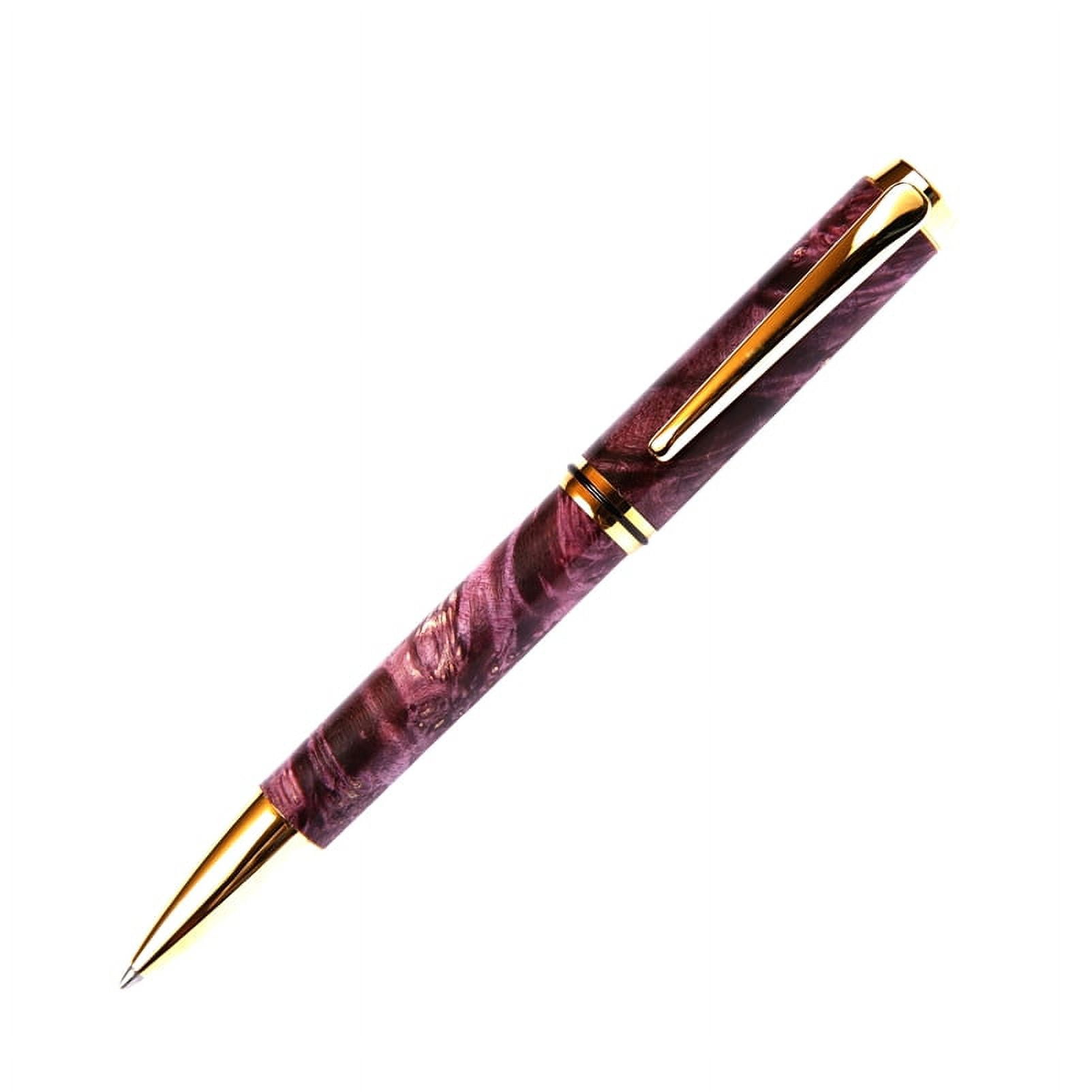 Baron Ball Point Pen - Purple Box Elder