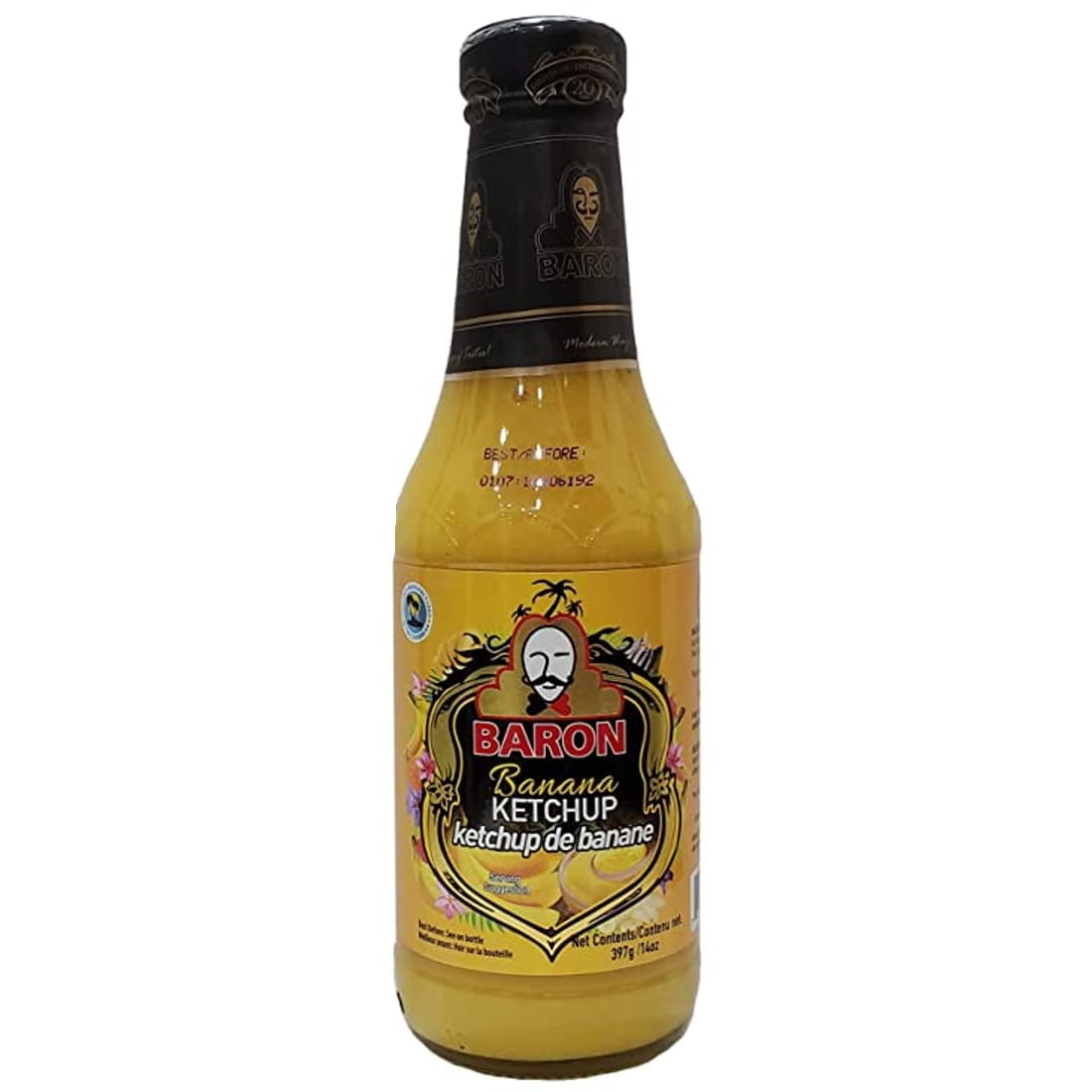 Baron Banana Ketchup, 14 Ounce