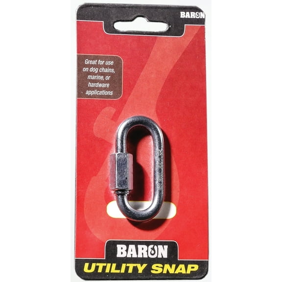 Baron C-7350T-3/16 Quick Link 3/16", Zinc Plated