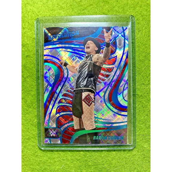 Baron Corbin WWE REVOLUTION SILVER PRIZM # /149 COSMIC CARD 2023 Panini WWE RAW