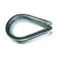 thumbnail image 1 of Baron Electrogalvanized Steel Wire Rope Thimble 1-13/16 in. L, 1 of 1