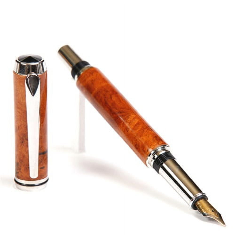 Baron Fountain Pen - Afzilia Burl