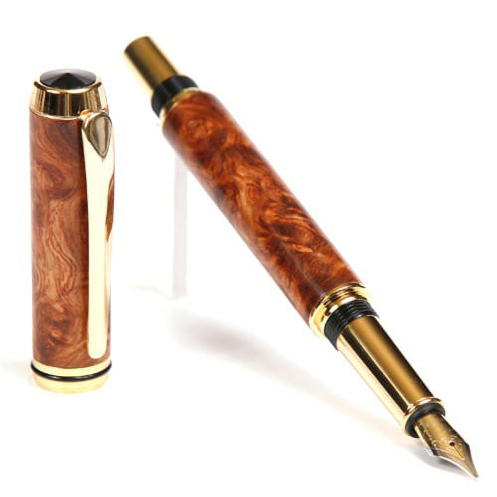 Baron Fountain Pen Amboyna Burl