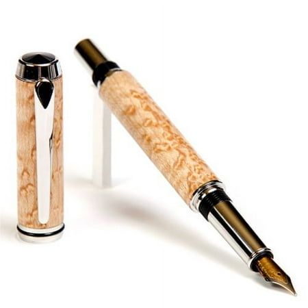 Baron Fountain Pen - Birds Eye Maple