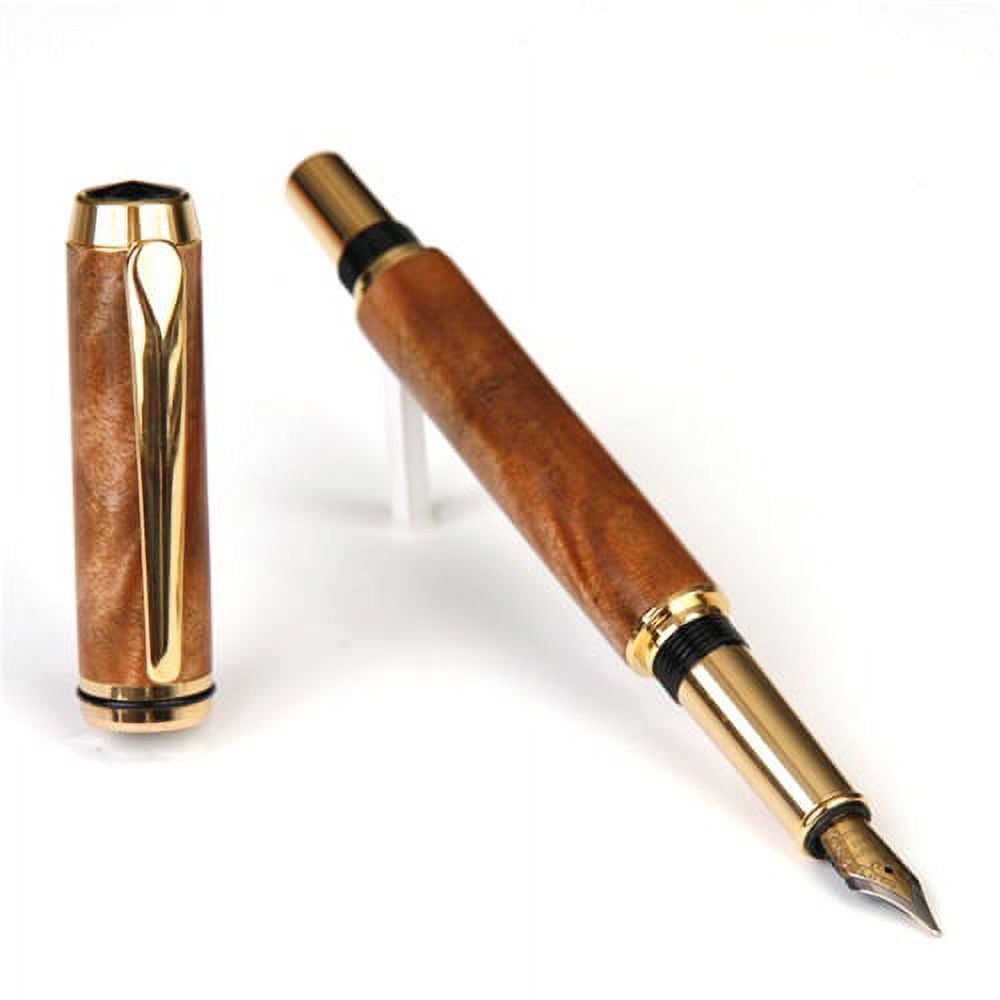 Baron Fountain Pen - Curly Maple