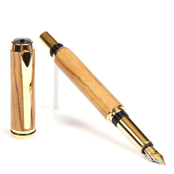 Baron Fountain Pen - Olivewood