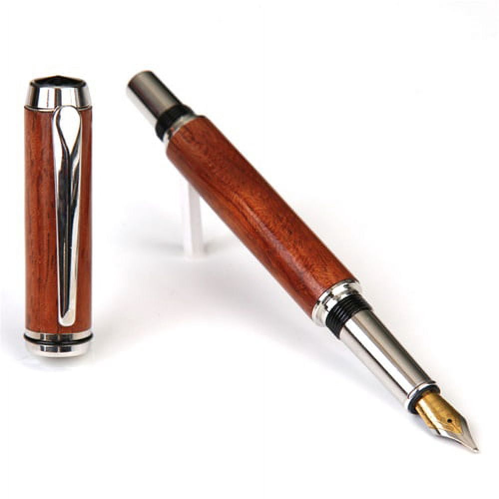 Baron Fountain Pen - Pommele Bubinga