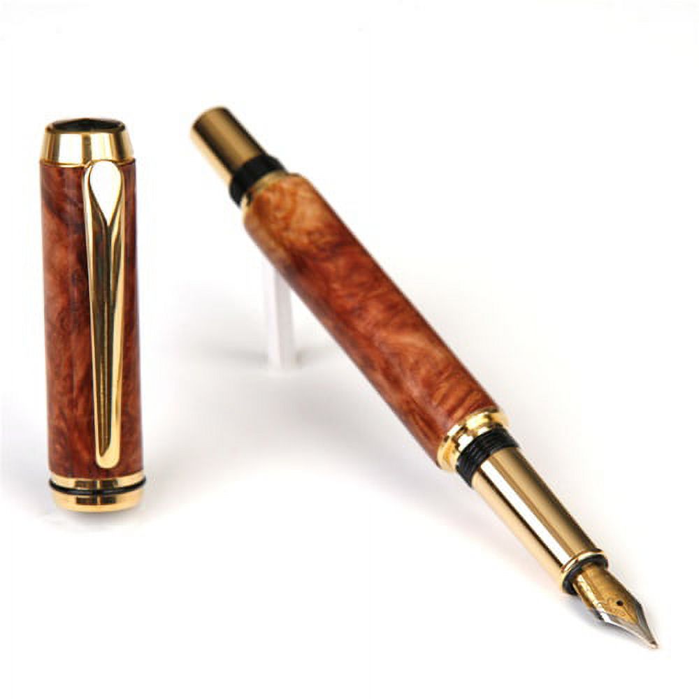 Baron Fountain Pen - Redwood Lace Burl