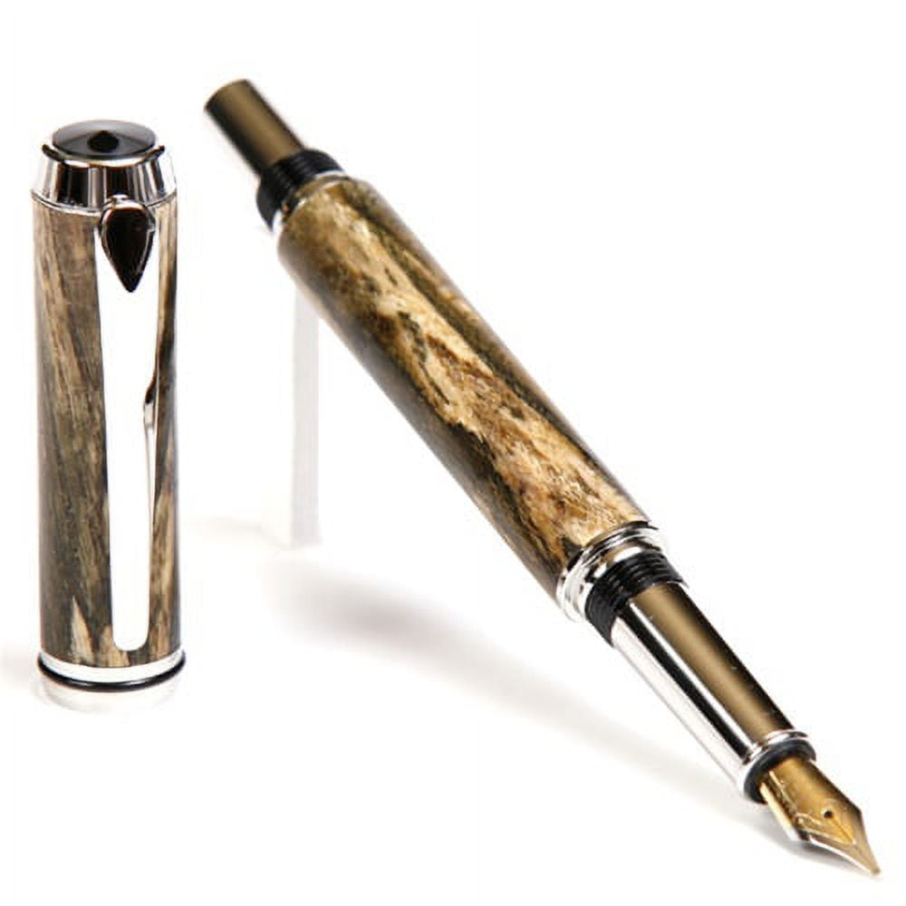 Baron Fountain Pen - Spalted Hackberry