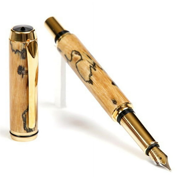 Baron Fountain Pen - Tamarind Spalted