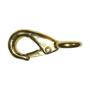 Baron 3/8 in. D X 2 in. L Polished Bronze Quick Snap 50 lb