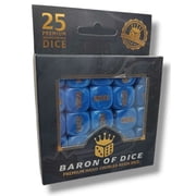 Baron Of Dice 6-Sided d6 Custom Toywiz Dice Dice Pack [25-Count Rounded]