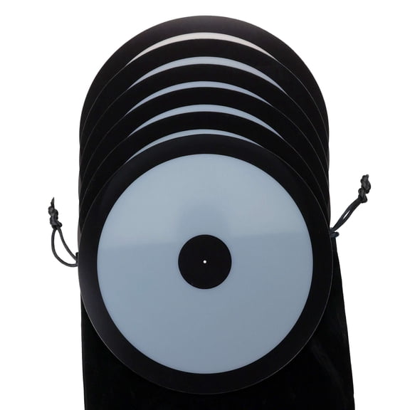 Baron Of Dice Dead Pan Black Objective Markers Set of 6 Objective Marker (40k and AOS Compatible)