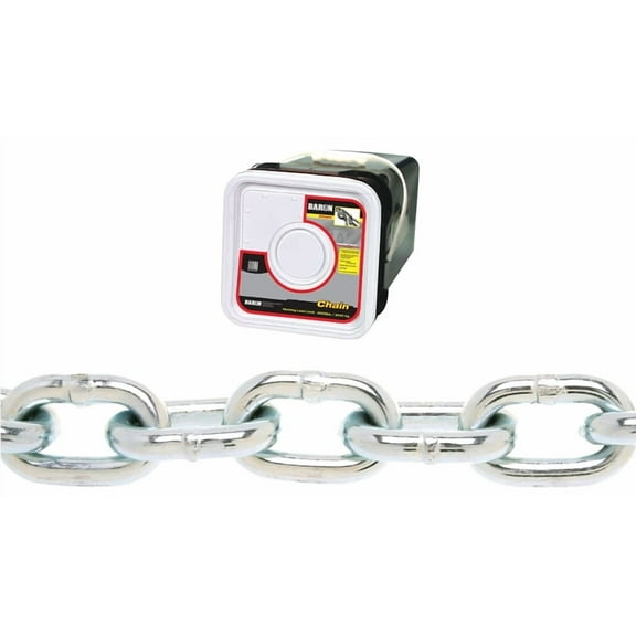 Baron 75 ft. Welded Steel Proof Coil Chain 5/16 in. D X 75 ft. L