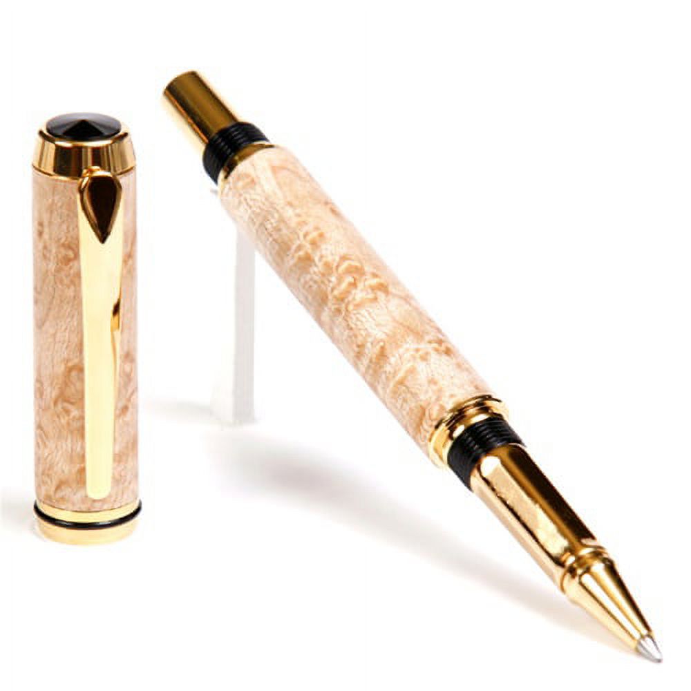 Baron Rollerball Pen - Birds Eye Maple