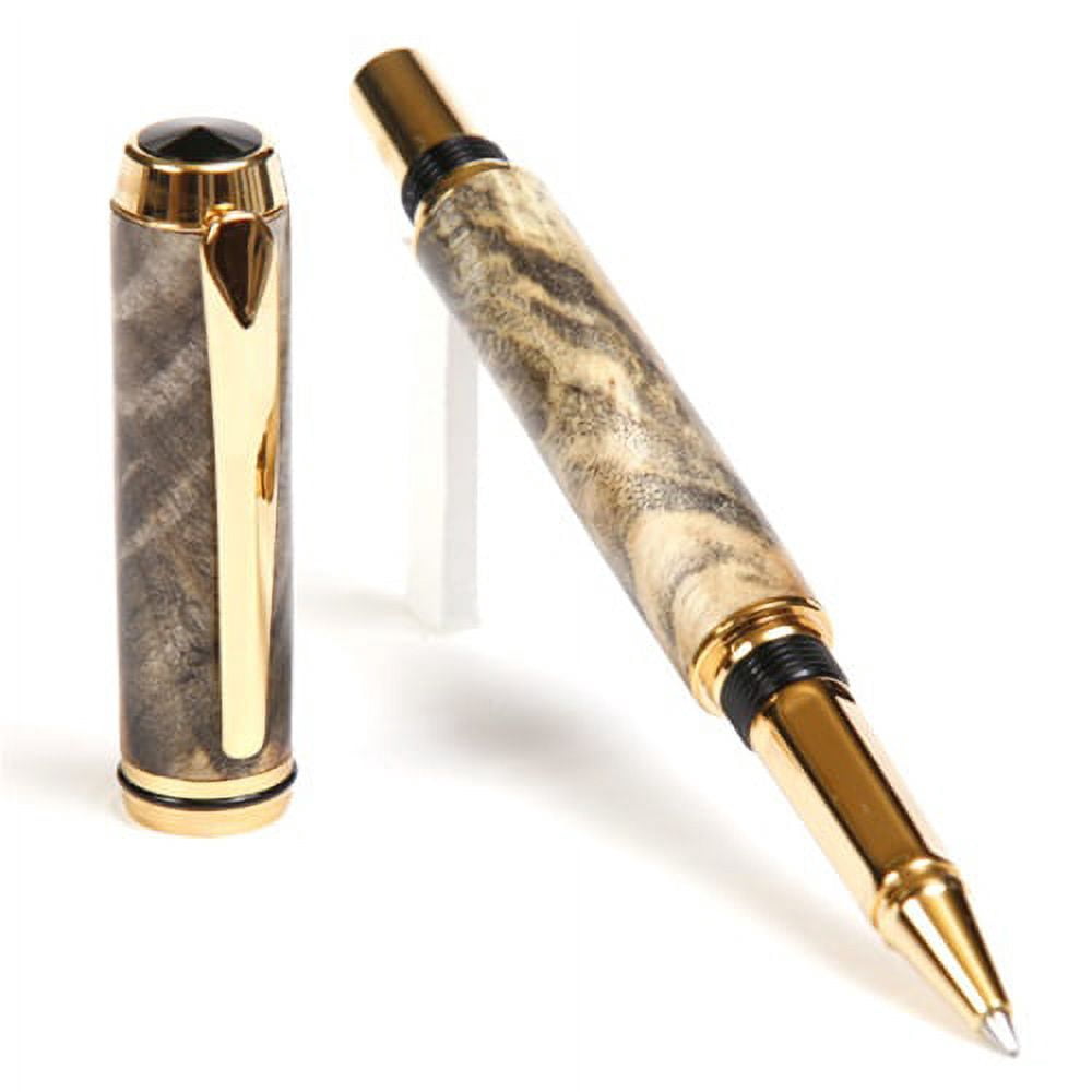 Baron Rollerball Pen - Buckeye Burl