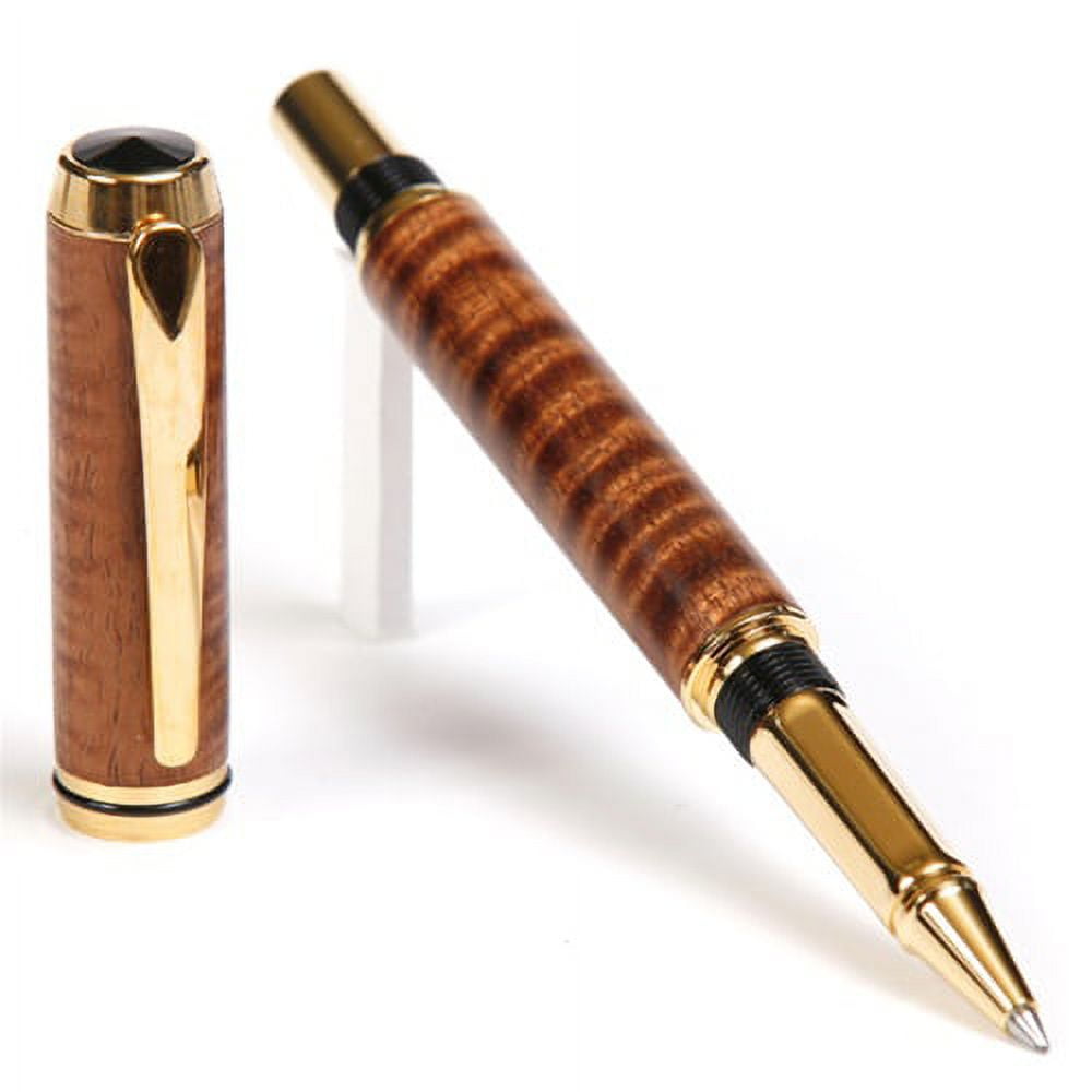 Baron Rollerball Pen - Curly Hawaiian Koa