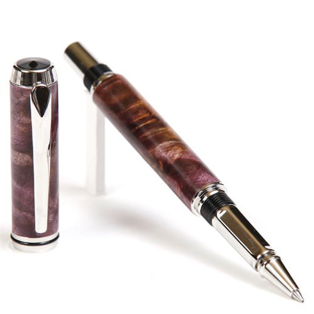 Baron Rollerball Pen - Purple Maple Burl
