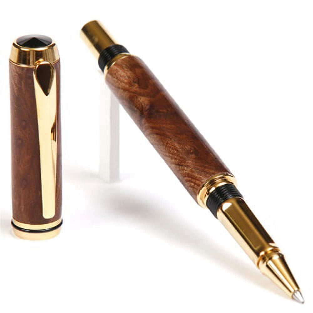 Baron Rollerball Pen - Redwood Lace Burl