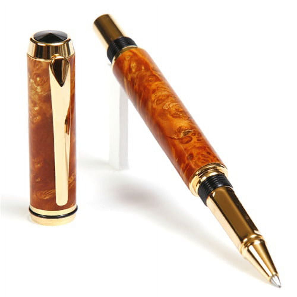 Baron Rollerball Pen - Yellow Box Elder