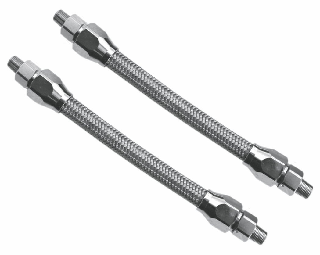 Baron Top & Bottom Oil Lines for Relocation Kit 9909 Yamaha Vstar 1100