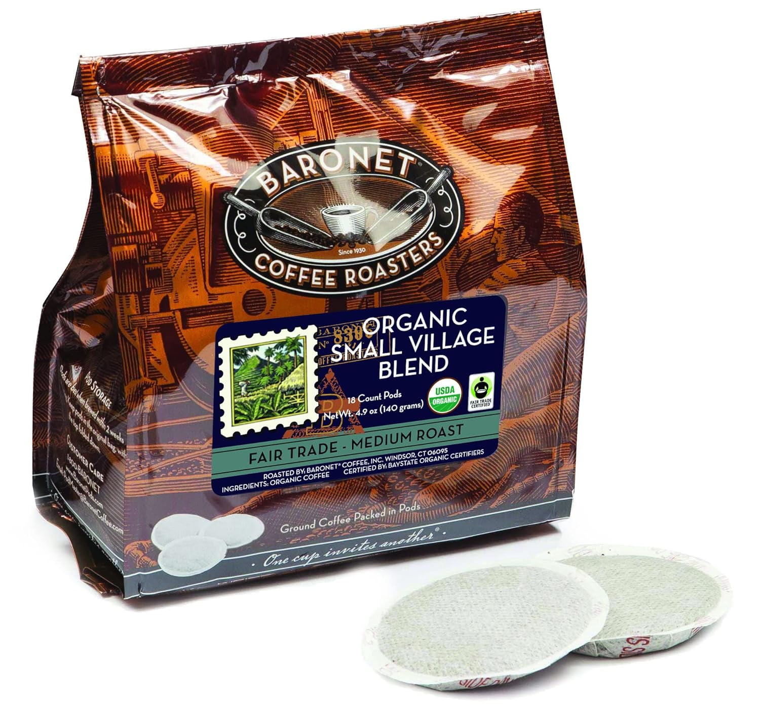 Coffee Pods Small Village54 Pods] Single Cup Use Like