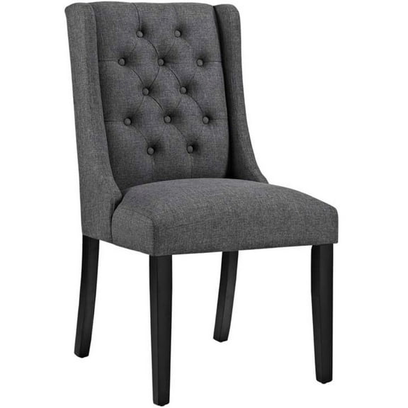 Baronet Fabric Dining Chair Gray