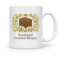 thumbnail image 1 of Baroque Ornate Design - Tea Enthusiast - 11 oz Ceramic Coffee Mug, 1 of 7