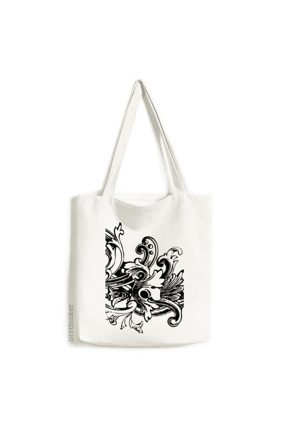 Baroque Art Decoration Modern Pattern Tote Canvas Bag Shopping Satchel Casual Handbag